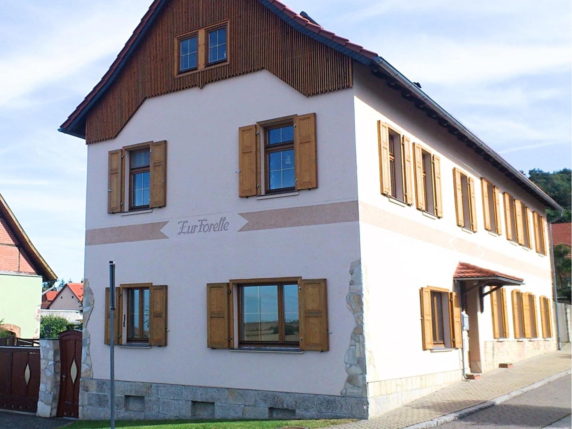 Spacious Apartment With Terrace Zur Forelle Ballenstedt Luaran gambar